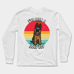 Cute guard Dog is a Good Boy Long Sleeve T-Shirt